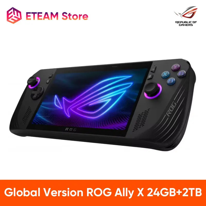ASUS ROG Ally X 7" FHD IPS 120Hz Gaming Handheld AMD Ryzen Z1 Extreme Processor Dolby Atmos Home Game Console