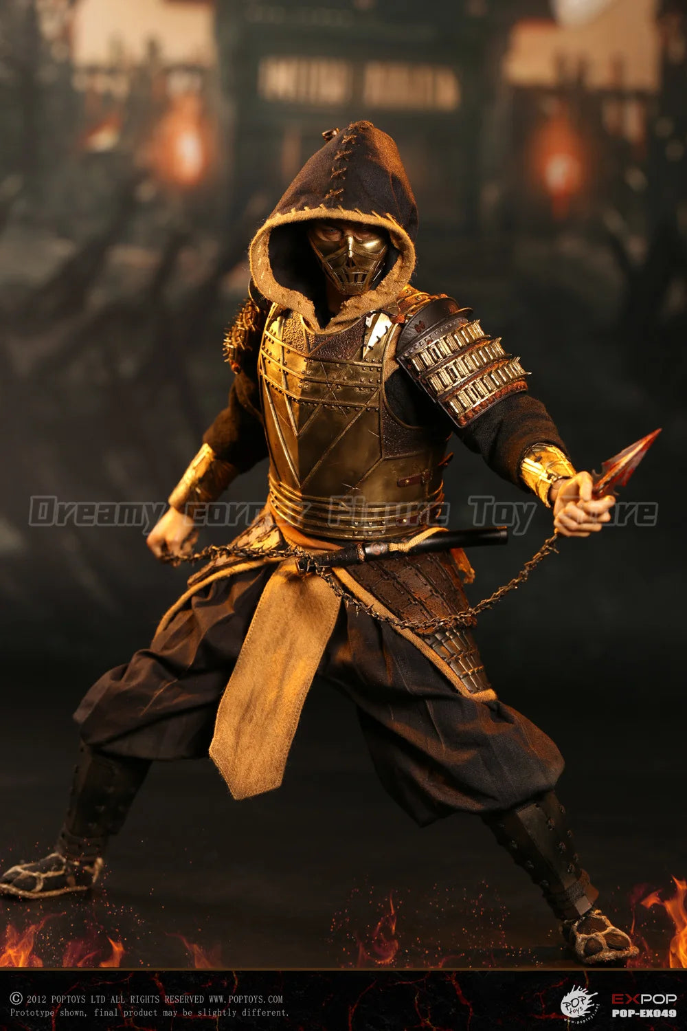 【In Stock】Original POPTOYS EX049 Warrior Scorpion Representative From Hell 1/6 Action Figure Model Collection Ornament