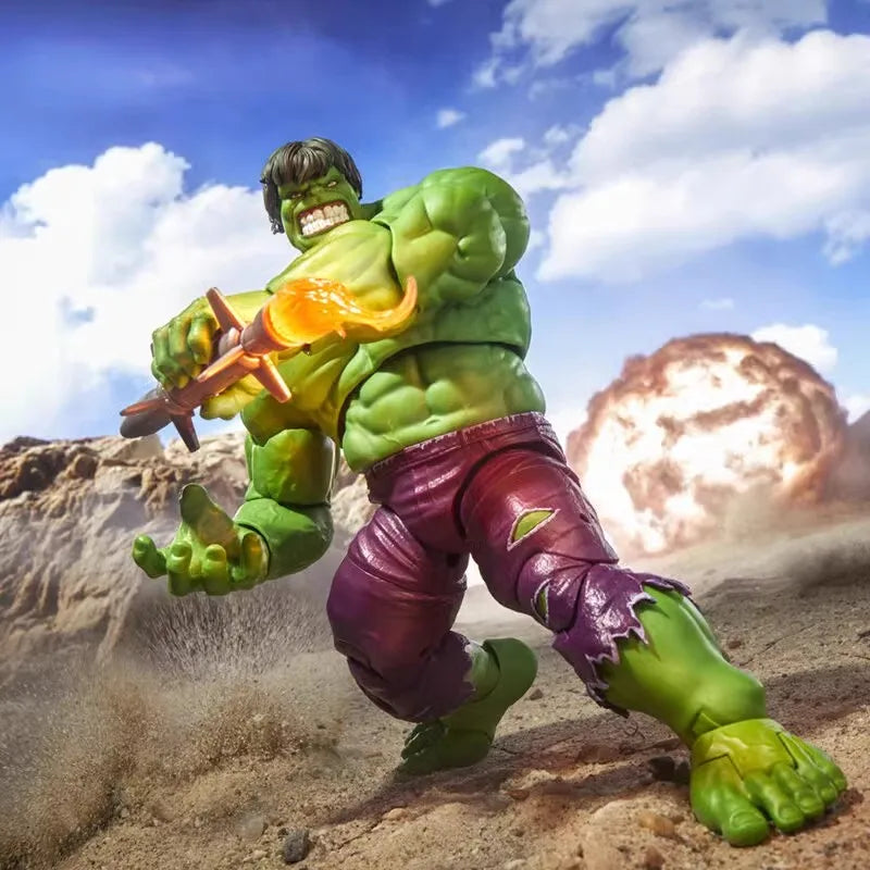 In Stock Marvel Legends The Hulk Maximum Series 1/12 Action Figure Jointed Movable Doll Desktop Collectible Figurine Toys Gift