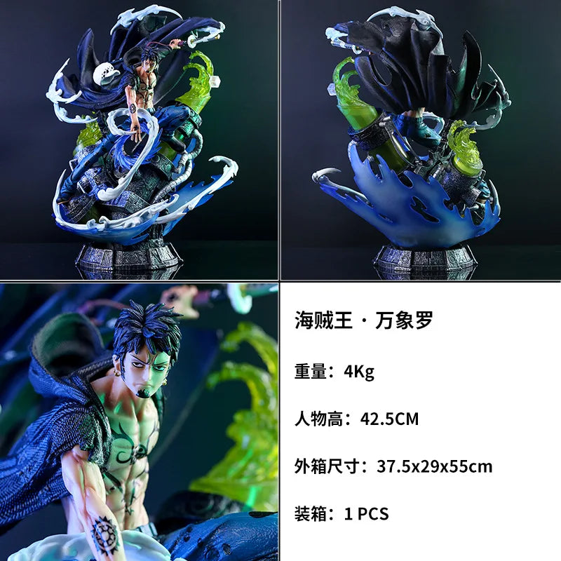 41 cm One Piece Anime Figur Edward Newgate On Top of the War Action Figur PVC Statue Modell Sammlung Spielzeug Geburtstagsgeschenke