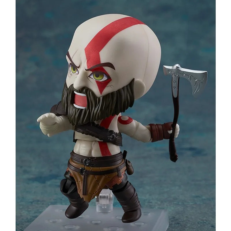 GSC Genuine Nendoroid Series 925 Kratos Q-version Humanoid, Movable Model Collection Retro Toys