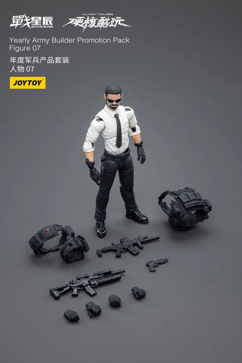 in Stock JOYTOY 1/18 10.5cm Action Figures Yearly Army Builder Promotion Pack Anime Collection Model