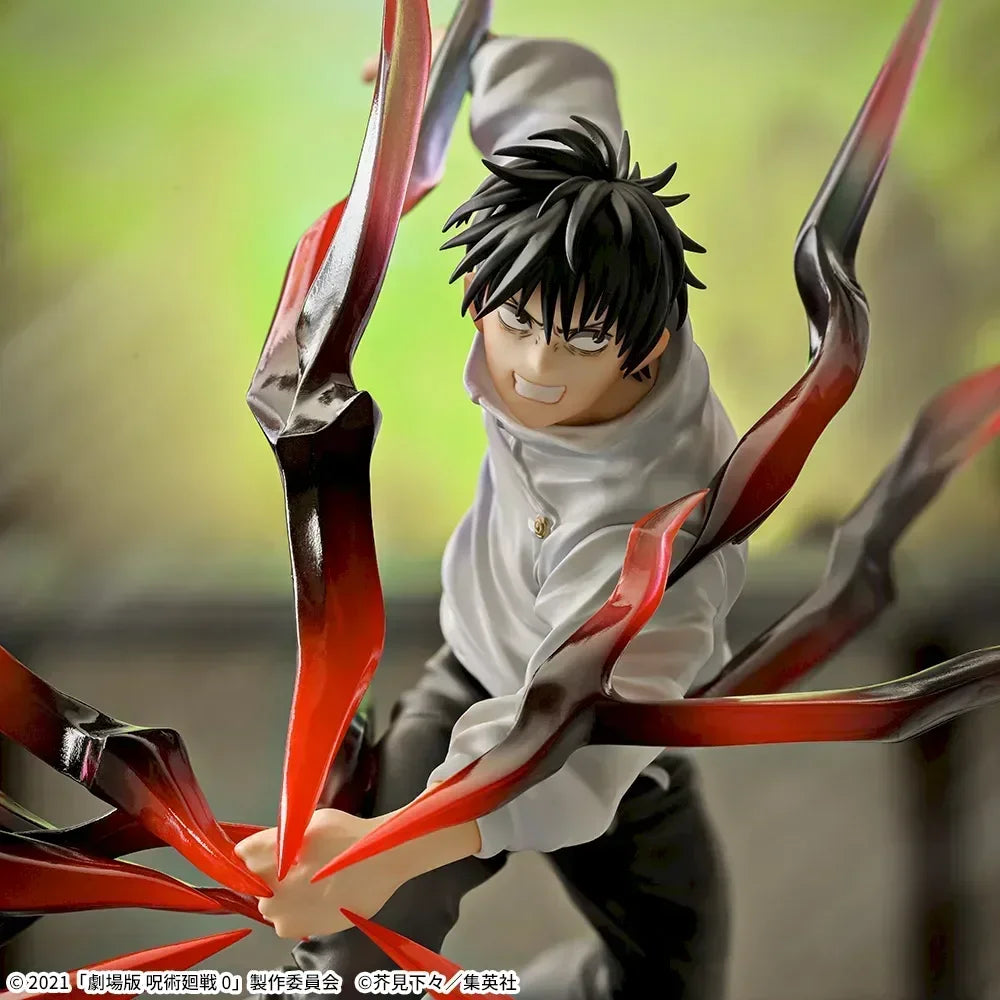 In Stock SEGA Original Genuine Luminasta Jujutsu Kaisen 0 The Movie Okkotsu Yuuta Black Bolt 17cm Collections Model Toy Figures