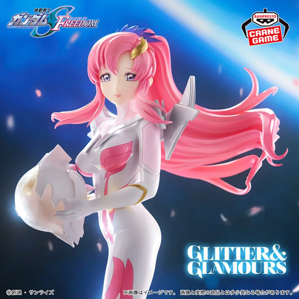 Banpresto BANDAI Toy Genuine Figure Model Anime Boxed Lacus Clyne GLITTER&GLAMOURS-Lacus Clyne-Pilot Suit Ver