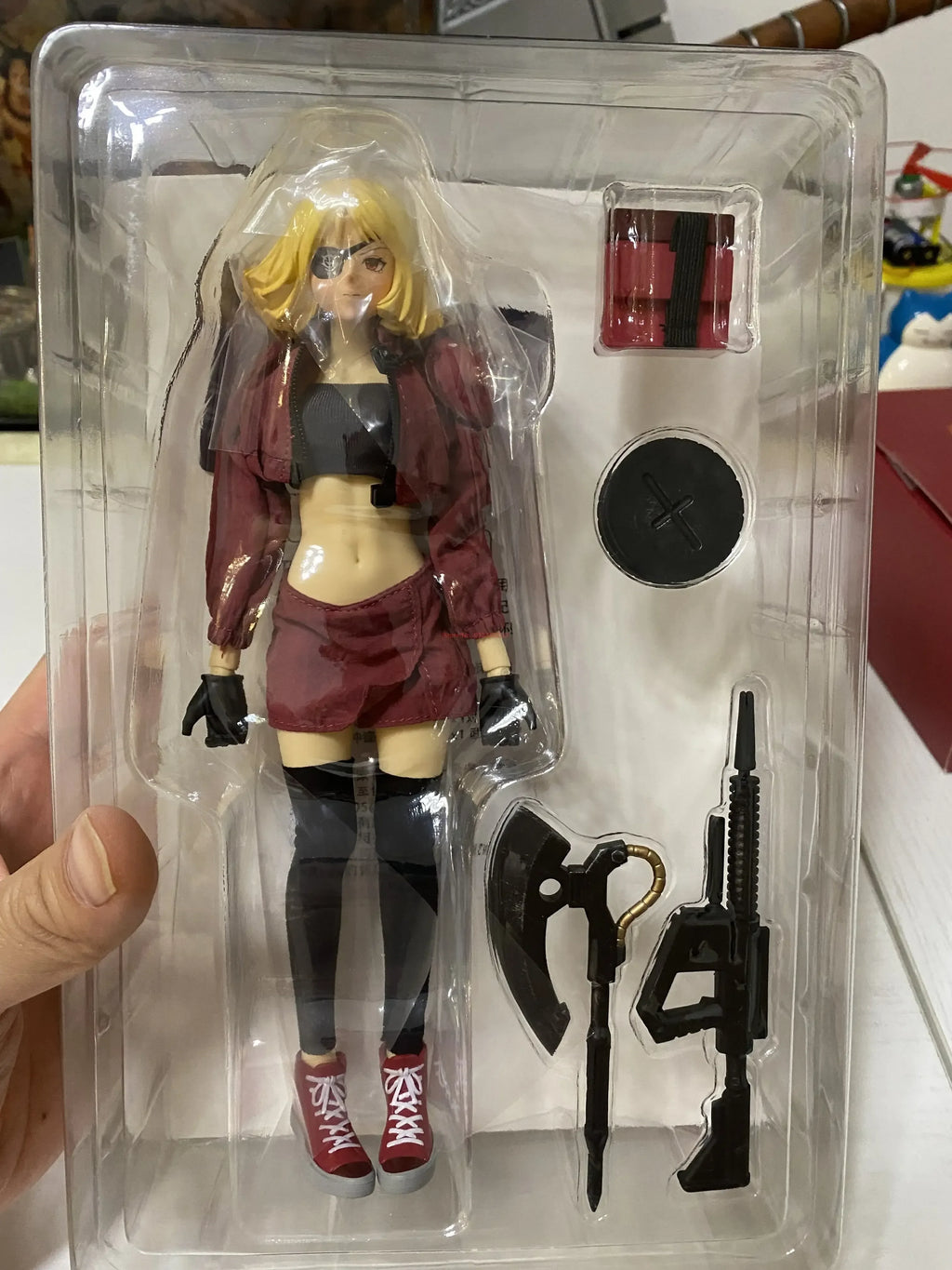 YiYa Station 1/9 Scale Collectible Figure Female Warrior Char Aznable Kawaii Anime Mobile Suit Girl 23Cm Action Figure Soldier