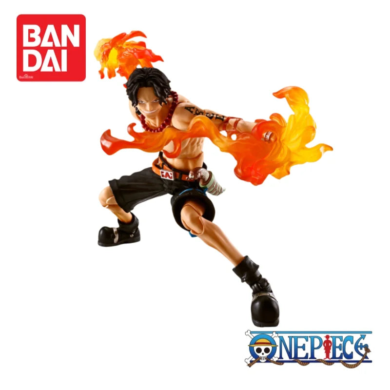 In Stock Original Bandai One Piece Portgas D Ace Figurine 100% Genuine Anime Merchandise Action Figure Collectible Limited Model