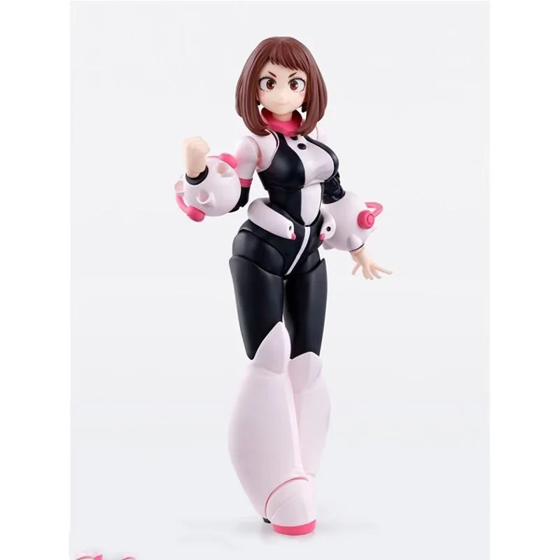 In Stock Bandai SHF Uraraka Ochako My Hero Academia Movable Figures New in Stock Movable Figures Collection Gifts