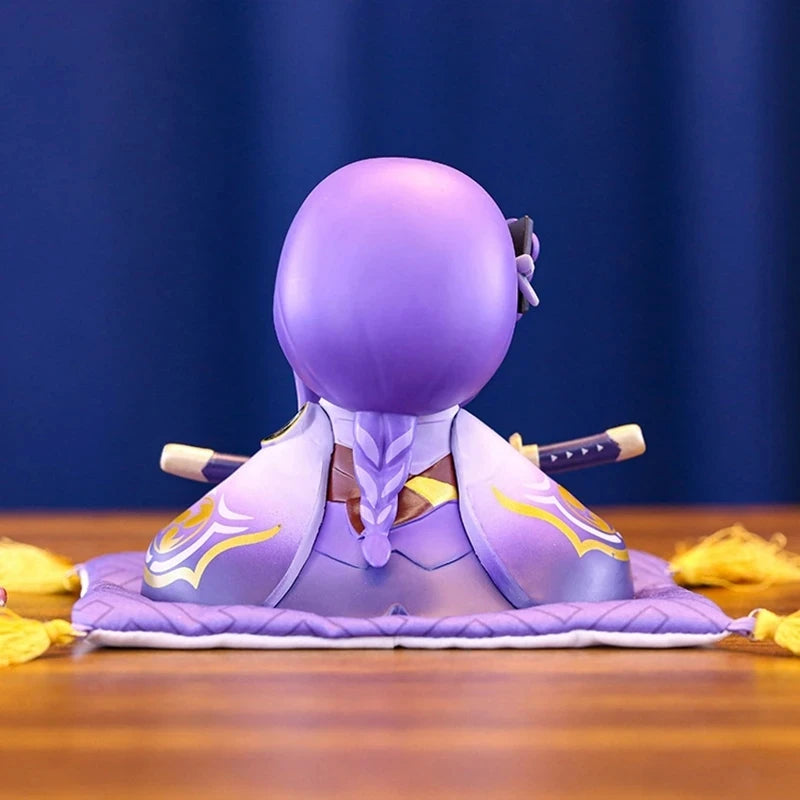 10CM Genshin Impact Beelzebul Xiao Klee Anime Figure Cute Doll Sitting Model PVC Game Series Collection Sculpture Ornament
