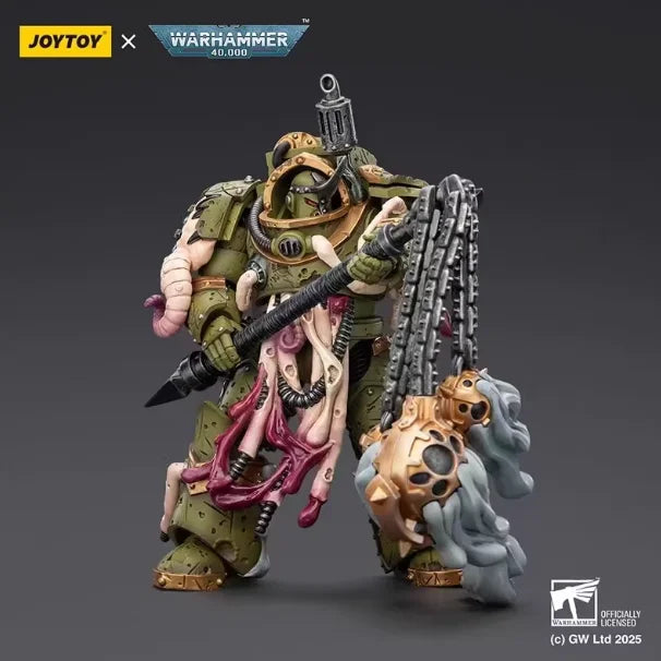 JOYTOYDark Source Warhammer40KDeath Guard Death Shroud Terminator Trio1:18Movable Soldier