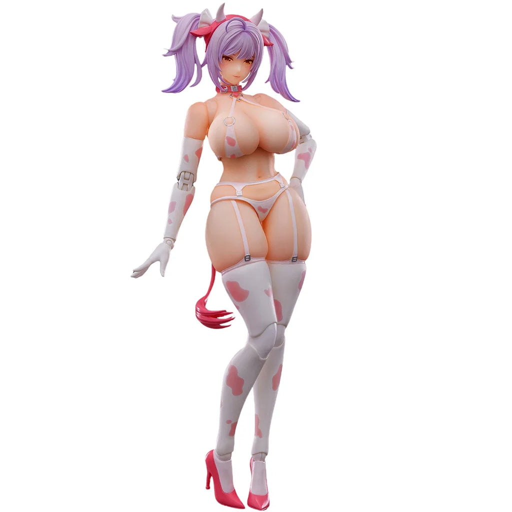 In stock BISHOUCRAFT 1/12 Little Bear Kuma Nana Cow Suit Girl Action Figures Q2.2026