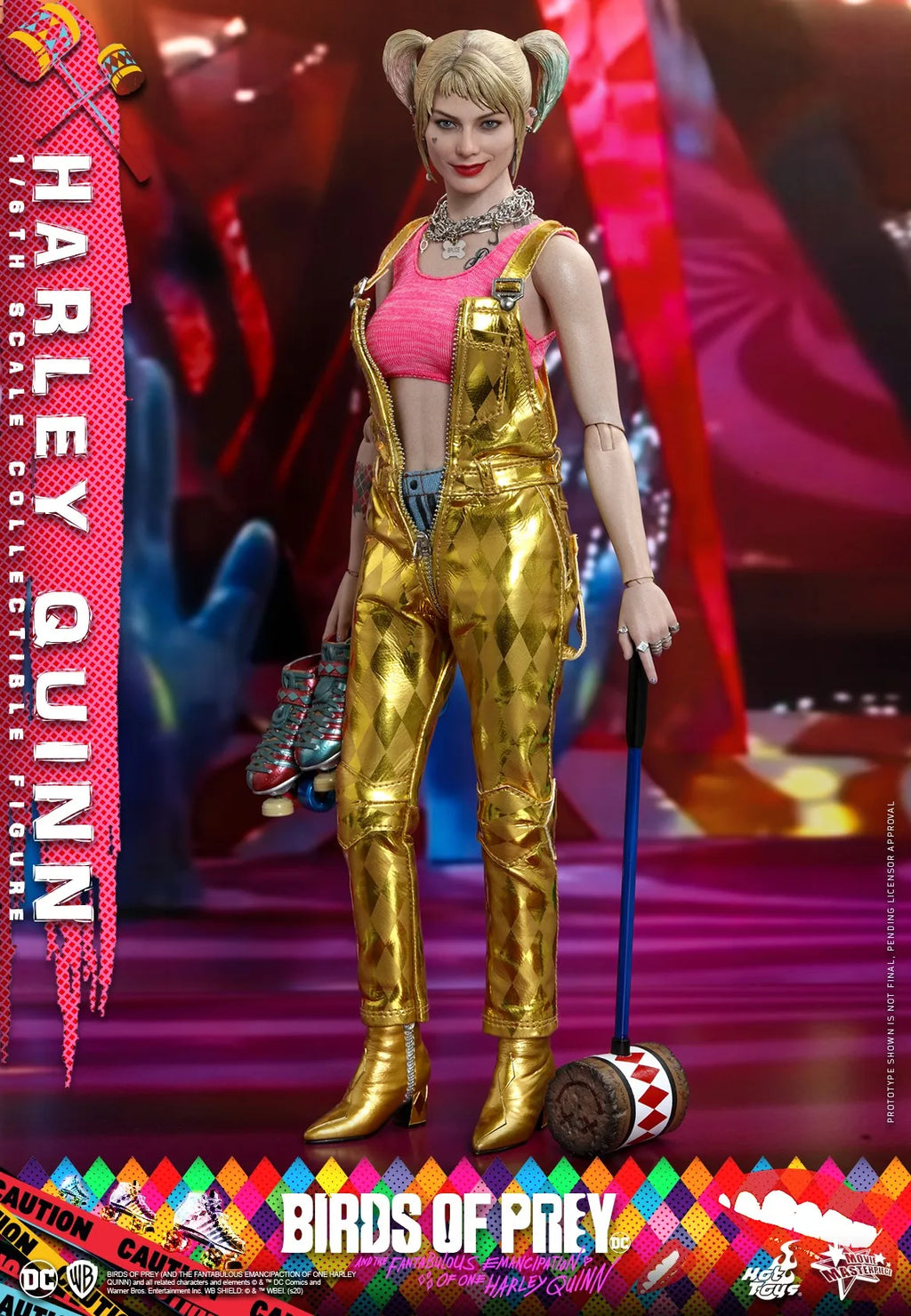 In Stock HOTTOYS HT Birds of Prey 1/6 Harley Quinn Harley Quinn MMS565 Anime Action Figure Toy Gift Model Collection Hobby