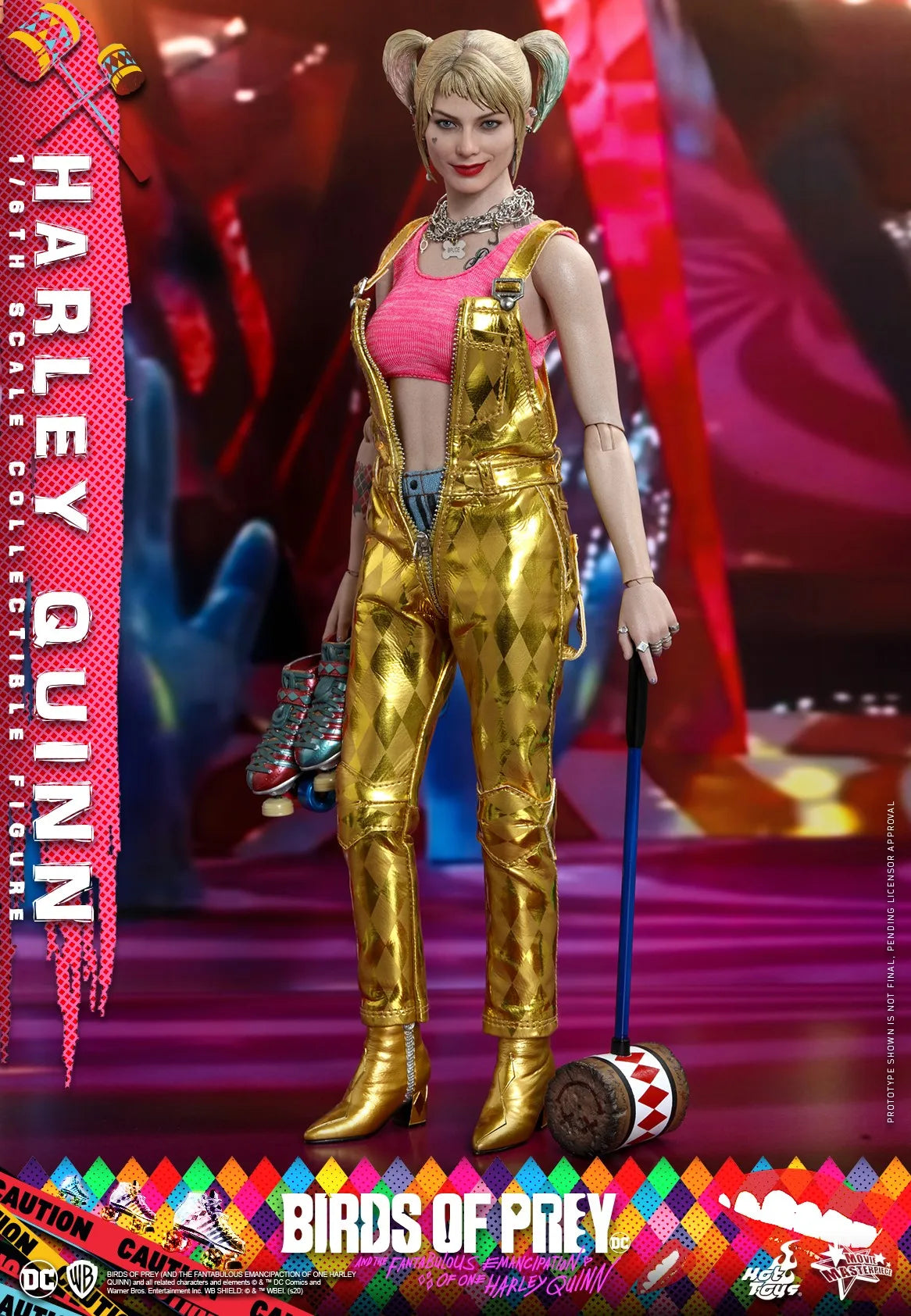 In Stock HOTTOYS HT Birds of Prey 1/6 Harley Quinn Harley Quinn MMS565 Anime Action Figure Toy Gift Model Collection Hobby
