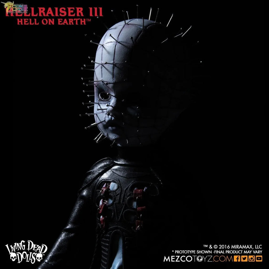 Genuine Mezco Pinhead 10 In Living Dead Dolls From Hellraiser Iii Hell On Earth Collectible Horror Movie Character Doll In Stock