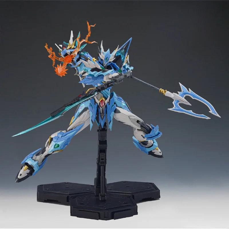 Mecha AoBing NeZha NP-XH03/04 MG 1/100 Алуминиева скелетна сглобка Модел Аниме Екшън Фигурка Робот Комплекти Играчки Подаръчен артикул