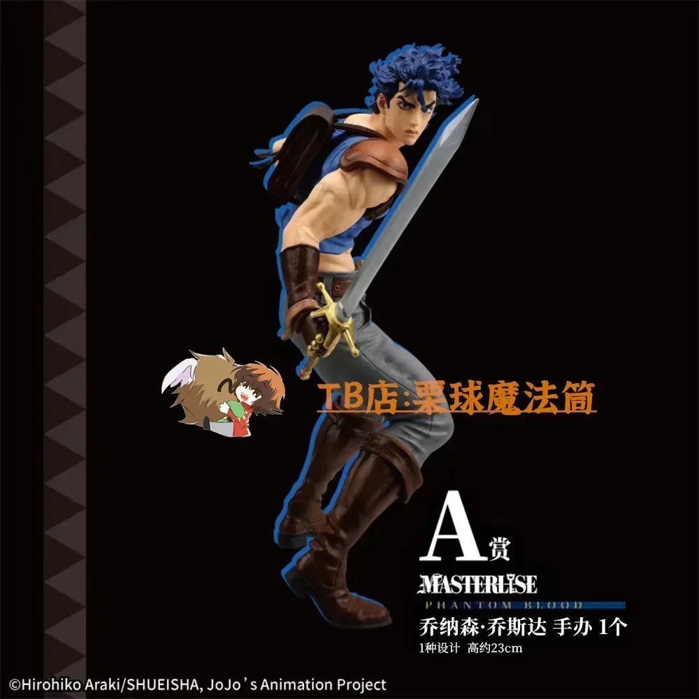 hot Original Bandai Ichiban Kuji Masterlise Jojo's Bizarre Adventure Jonathan Joseph Dio Caesar Lisa Lisa Collectible Toys