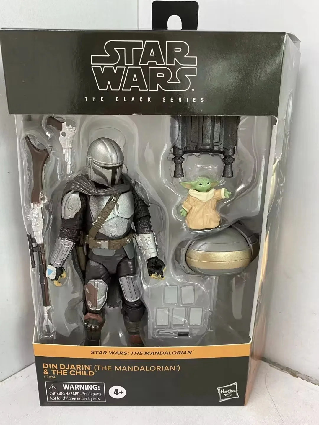 Star Wars Mandalorian Yoda Baby 6-Inch Action Figure Collectible Model Toy Hand-Made Movable Doll for Fans Gift