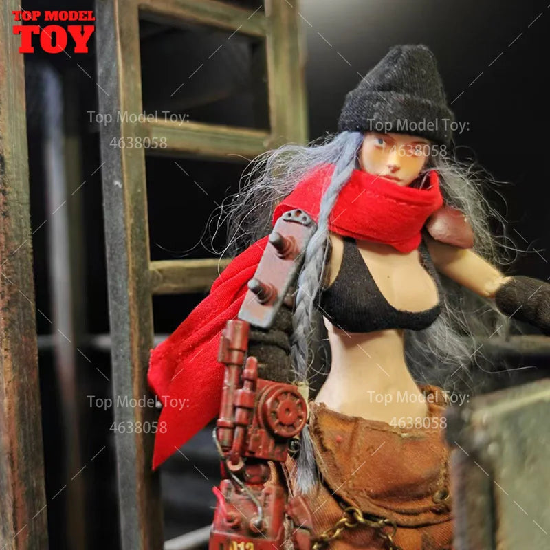 1/12 Scarf Wire Shaped Mech Ribbon Clothes Accessories Model Fit 6'' Female Male Soldier Action Figure Body Dolls Toys In Stock