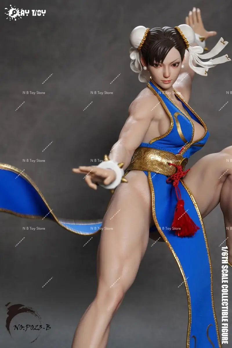 In Stock Play Toy P023 1/6 Women Street Fighter Lucha Goddess