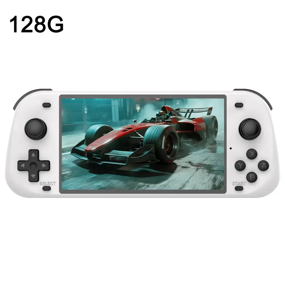 For R50S Retro Handheld Game Console With 128G Built-in HD Games, System 18000+ IPS 4k Source Classic Held Screen Open Y5B6