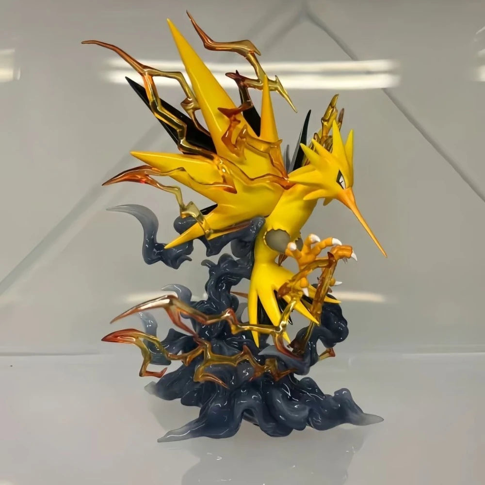 15,5 см/6,1 инча Аниме Pokemon Zapdos Фигурка Pokemon Екшън Фигурки PVC Колекция Модели Играчки Подаръци