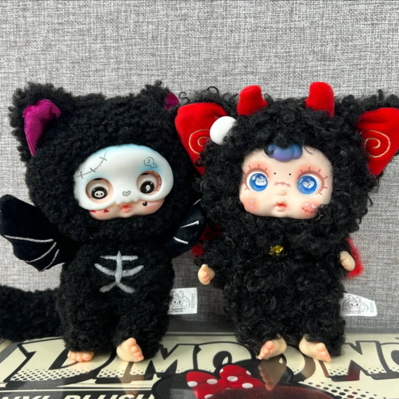 Mm Suger Baby Night Elf Party Series Blind Box Halloween Plush Doll Cute Pendant Toy Trendy Mystery Box Cute Doll Halloween Gift