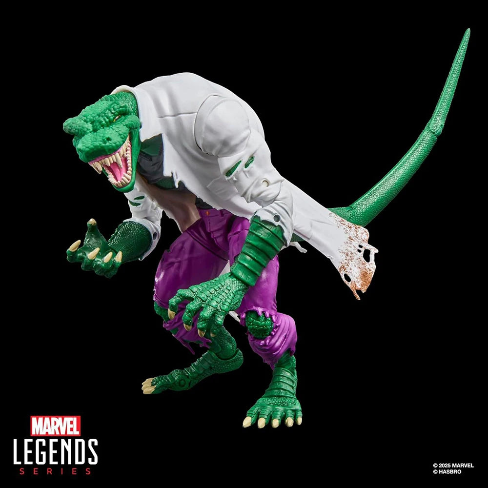 In-Stock Hasbro Marvel Legends Series Lizard (Spider-Man) 15cm Deluxe Anime Comic Action Figure Model Ornament Gift Toys