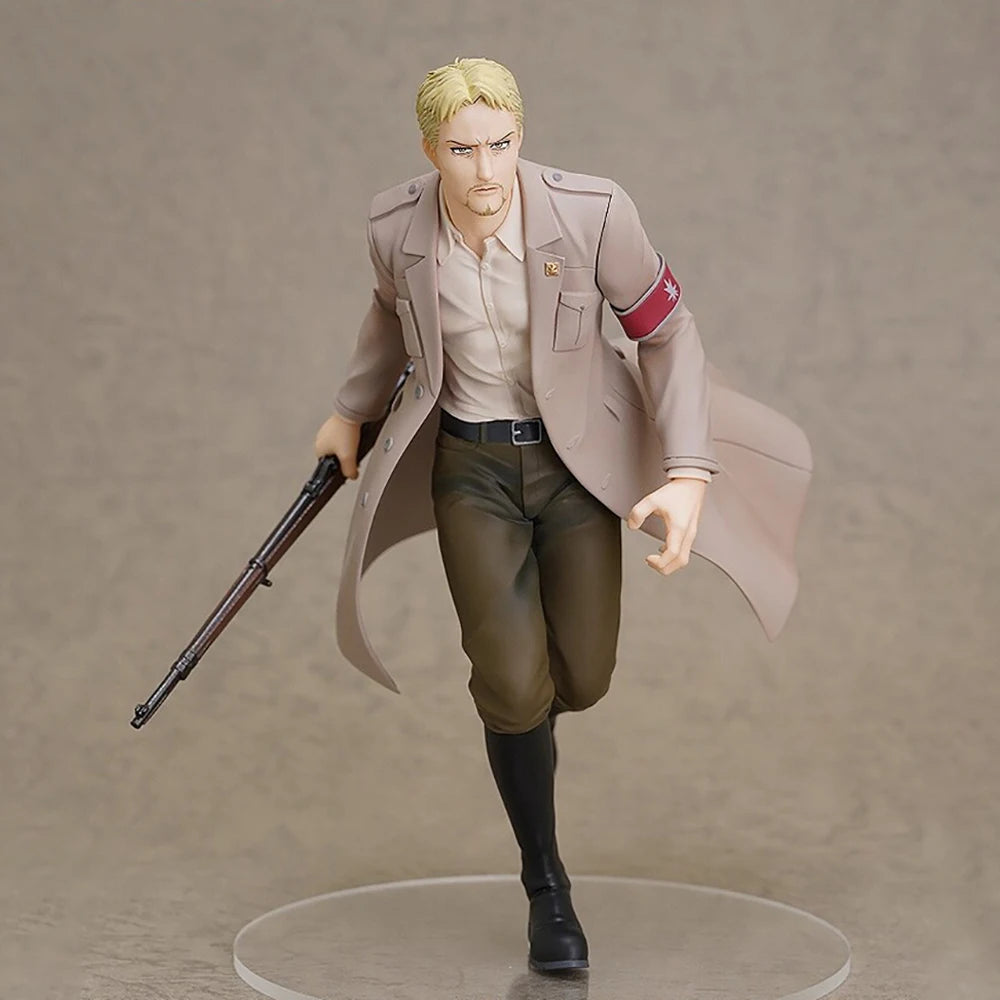 100% Original in Stock Good Smile Company Pop Up Parade Shingeki No Kyojin The Final Season Reiner Braun Anime Figure Collection