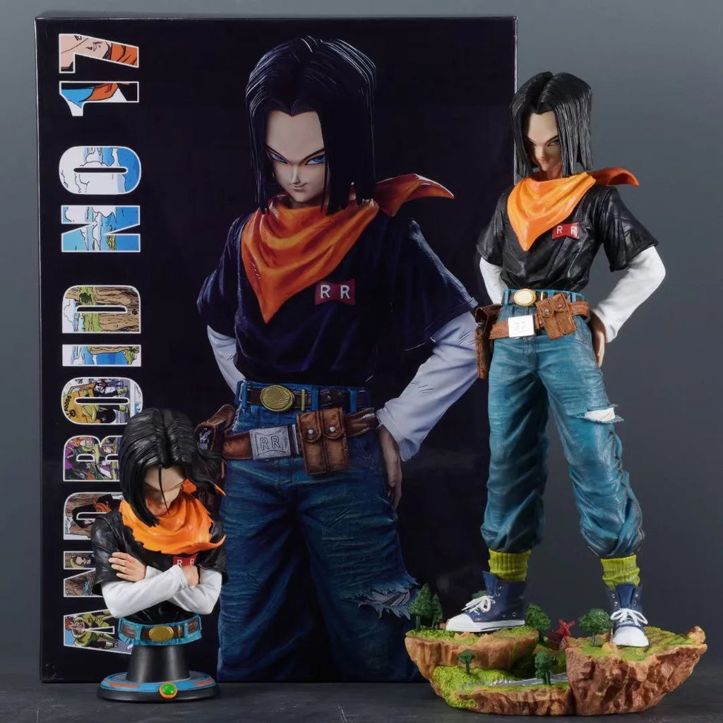 Dragon Ball Black Pearl 17(Th) Hand-Made Cartoon Model Ornaments Teknolust Birthday Gift Collectible Action Figures