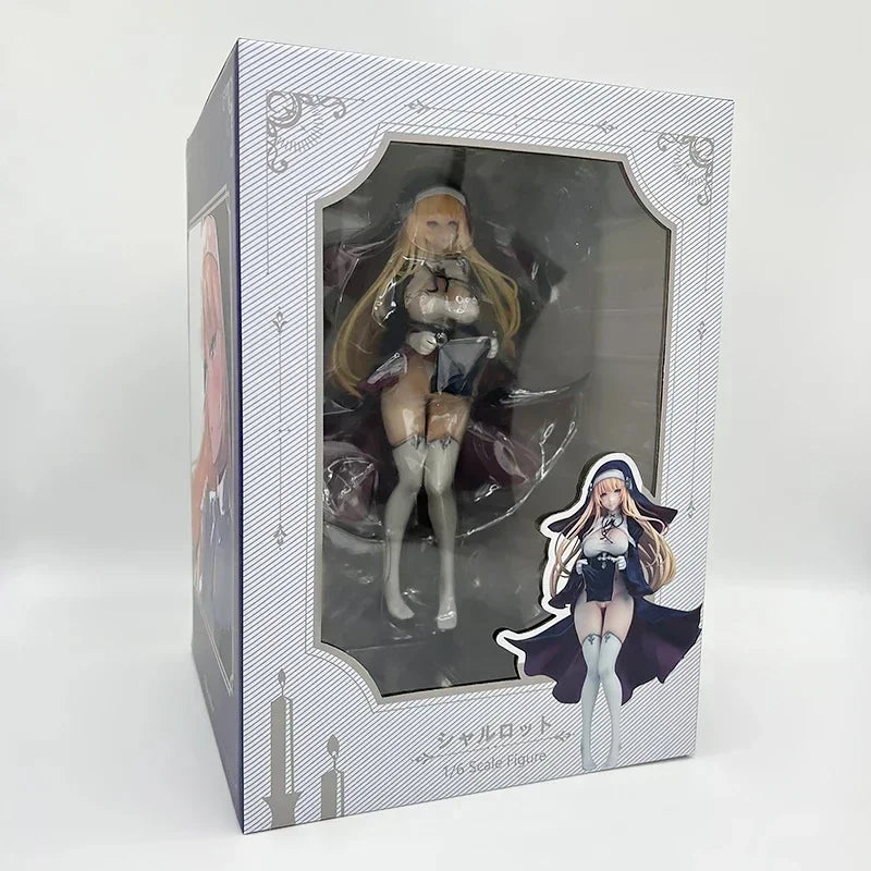 28cm Vibrastar Seishori Sister Petronille Sexy AnimeFigure Petronille illustration by Ogre Action Figure Adult Model Doll Toys
