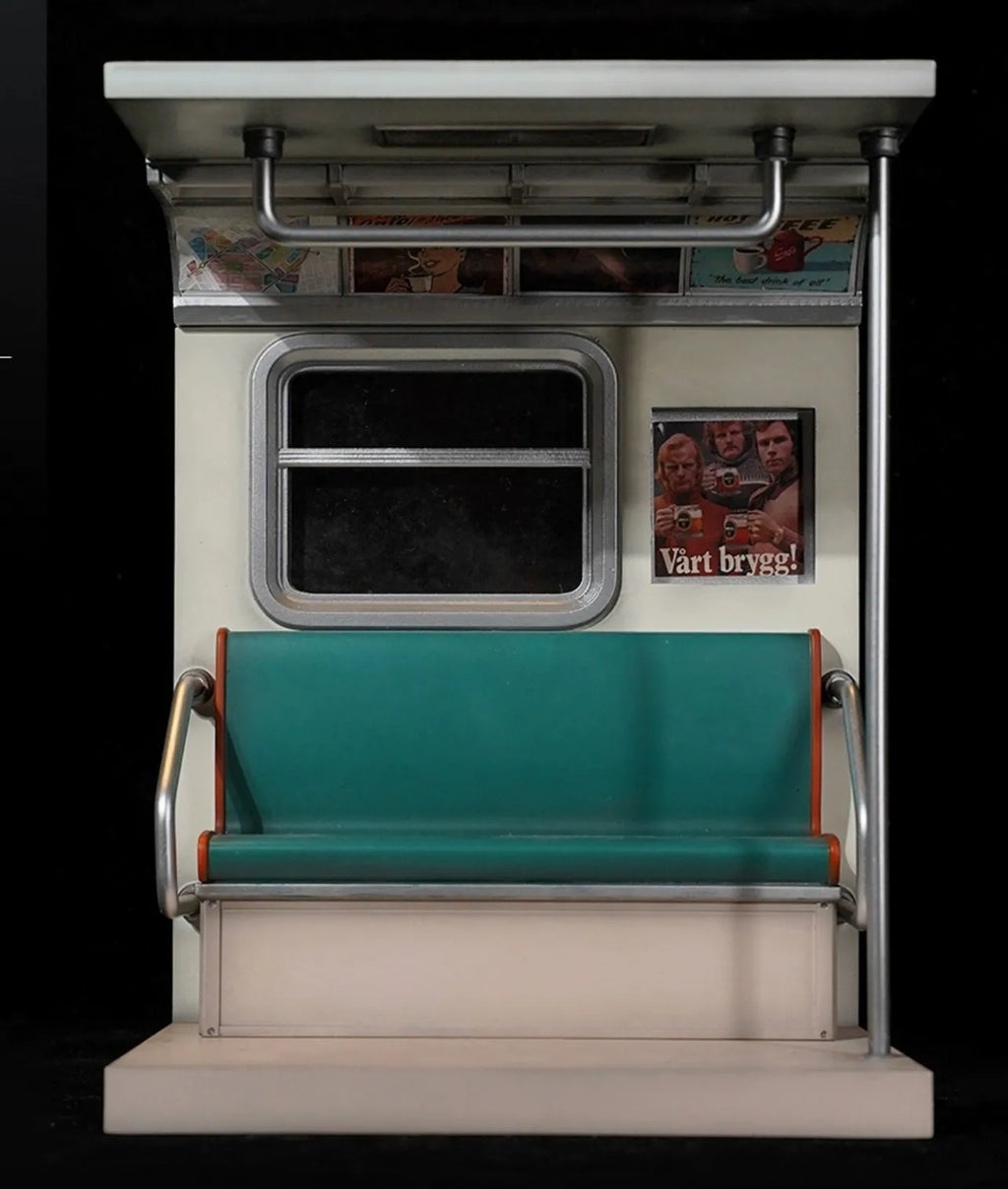 MMMtoys M2316B 1/12 lights can be turned on The Subway Scene Resin Model Fit 6in Action Figure