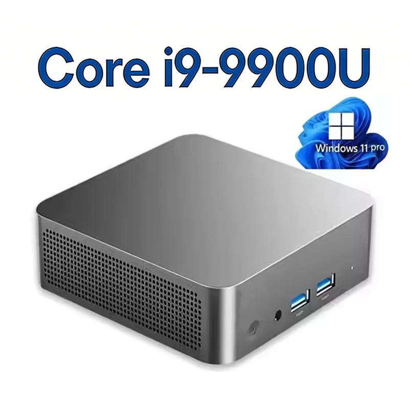 Mini PC Computer Windows 11 Pro Core i9 10980HK i9-9900 16GB RAM 1TB 2TB SSD  Gaming Computer 4K 60Hz Mini Desktop PC Portable