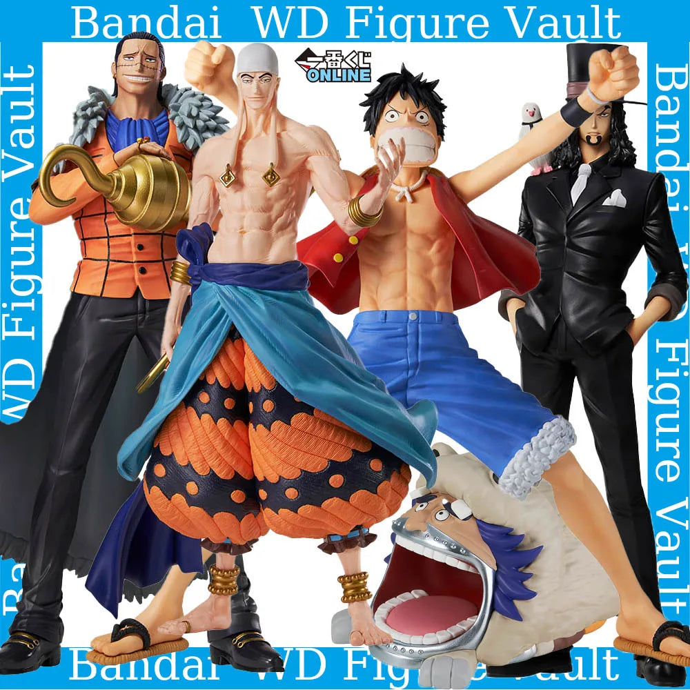 Bandai  Ichiban Kuji  One Piece The Greatest Battle Lottery To The Grand Line A Monkey D. Luffy B Crocodile C ENEL D ROB LUCCI