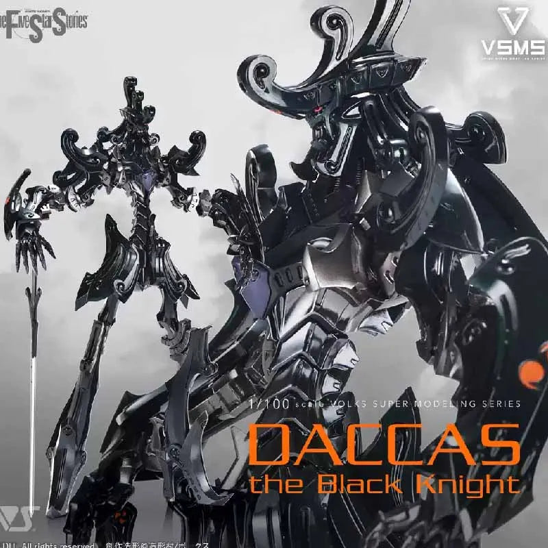 V5M5 Original DAECAS the Black Knight Anime Action Figure Assembly Model Toys Collectible Model Ornaments Gifts For Children
