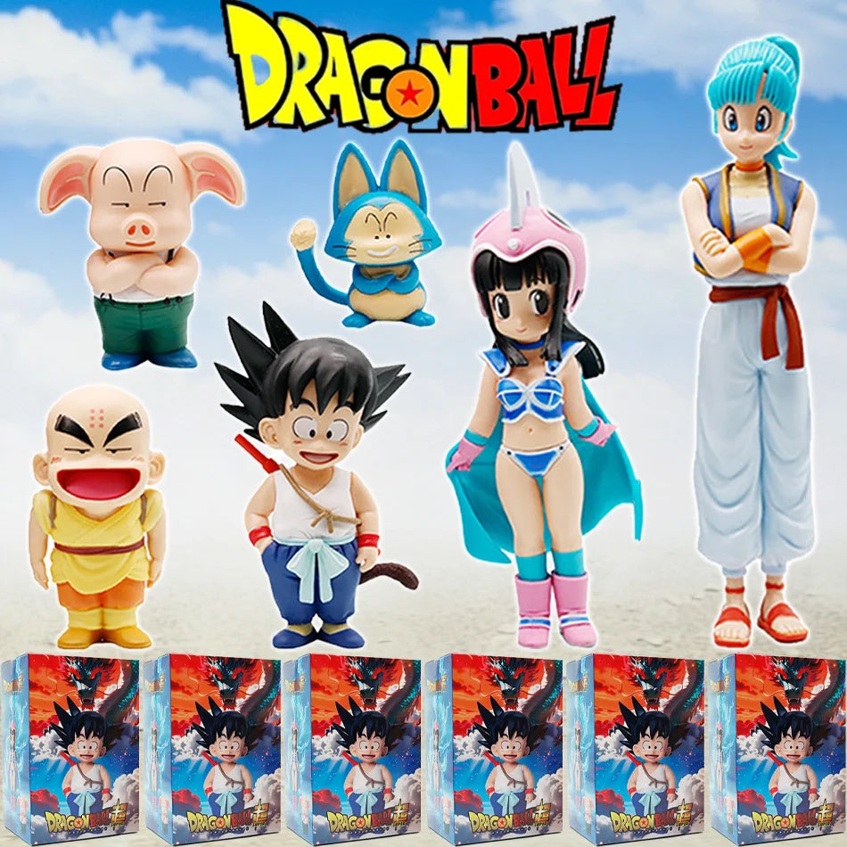 New 9-21CM Anime Dragon Ball Z Figure DBZ Goku krillin Figure PVC Anime Collectible Model Toys Gifts