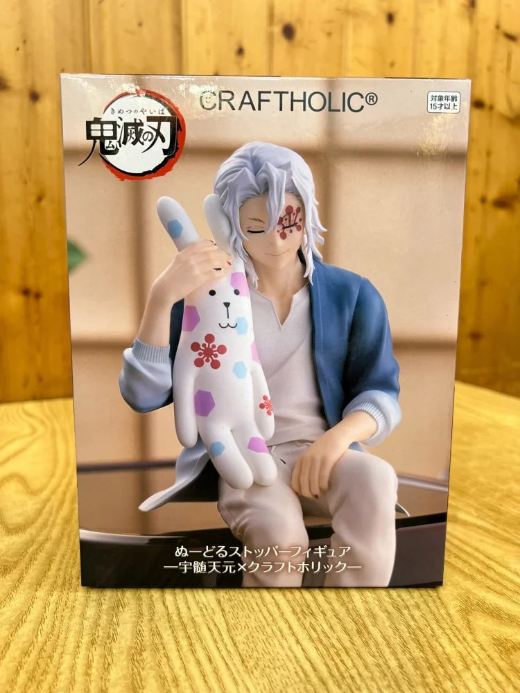 Genuine Original In Stock Furyu Demon Slayer: Kimetsu No Yaiba Craftholic Noodle Stopper Figure Uzui Tengen Anime Figure Model