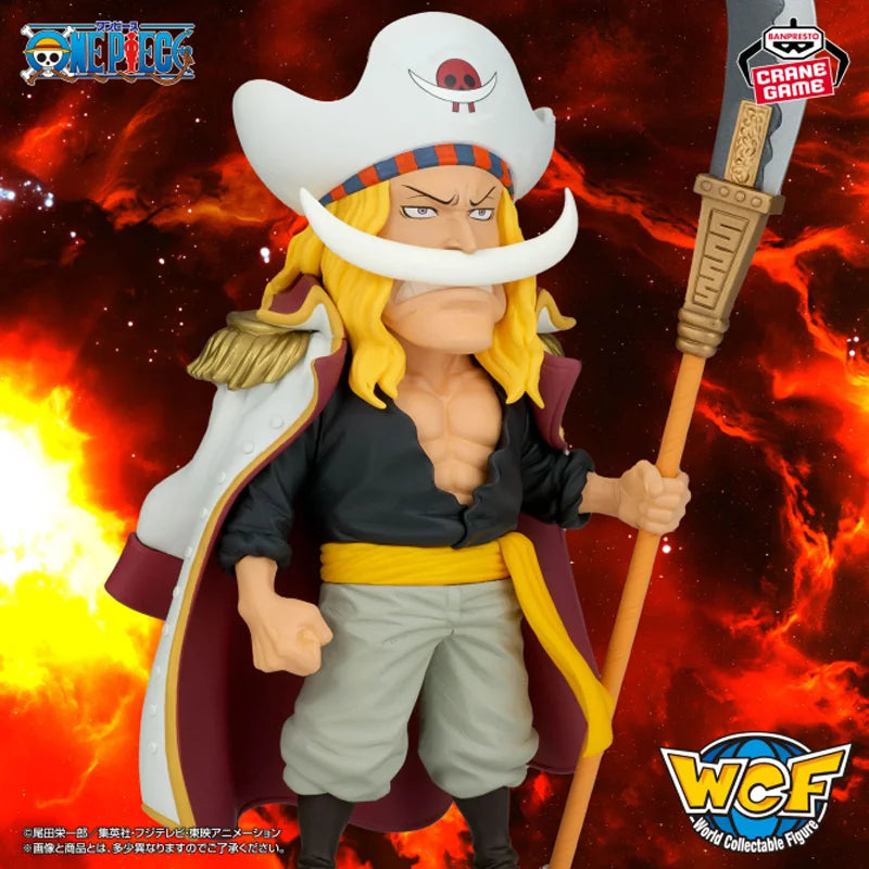 [Genuine Original] Bandai Banpresto One Piece WCF God Valley Incident Edward.newgate Anime Figure Model Collector Figurine Toys