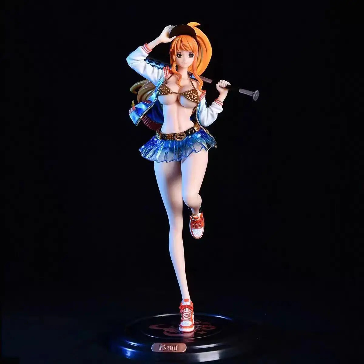 One Piece Anime Figur Gk Street Fashion Nami Statue Puppe Pvc Action Figur Desktop Sammlung Dekoration Modell Spielzeug Geschenke