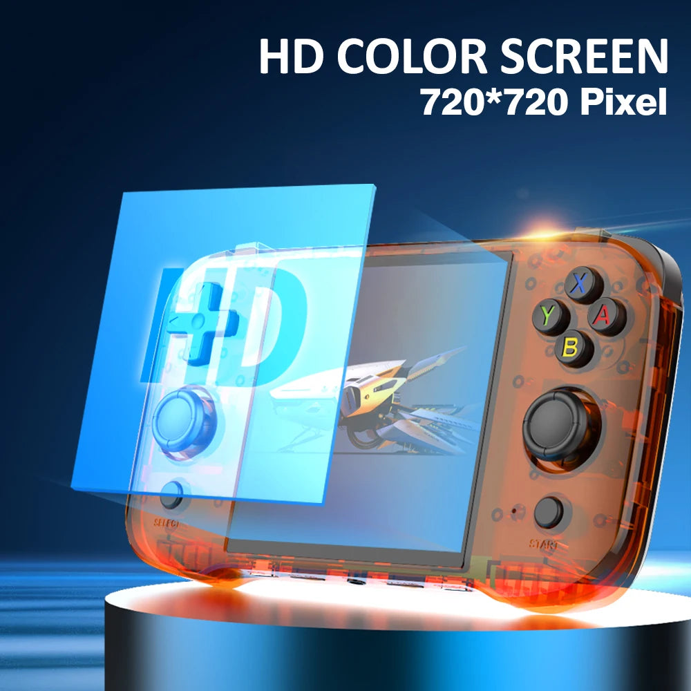 R46S Retro Handheld Game Console Linux System 4.0inch IPS Screen RK3566