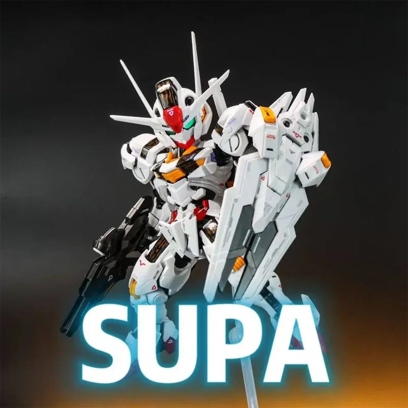 SUPA MGSD Q Version Aerial The Witch From Mercury Assembly Model Kit Yellow Mobile Suit Collectible Action Figure Boy Toy Gift