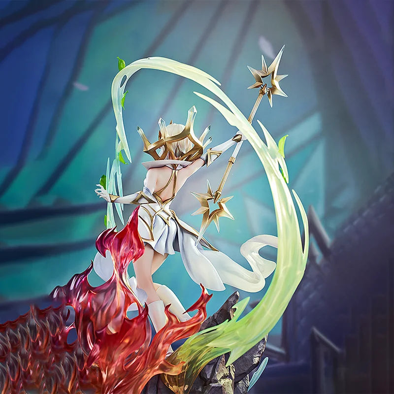【100%original】GOOD SMILE COMPANY in Stock League of Legends  Lux 1/7 - Elementalist H=34CM Garage Kit Game Characters Gifts Toys