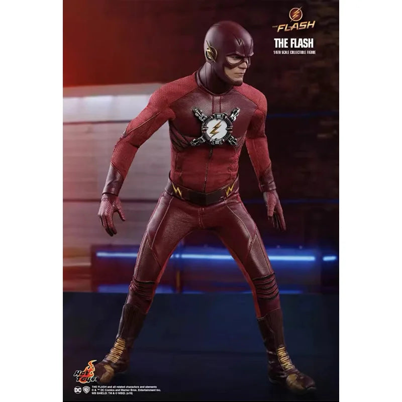 100% Original HotToys TMS009 1/6 Flash Barry In Stock Anime Action Figures Model Toys