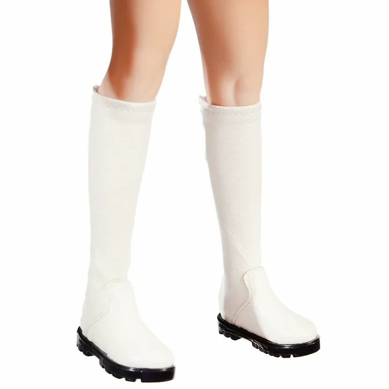 1/6 Scale Sexy Leather Fat Shoes Sandal Women Wedges High Heels Shoes Model for TBLeague Phicen S28A 29B S38A S39B S42 S43 Body