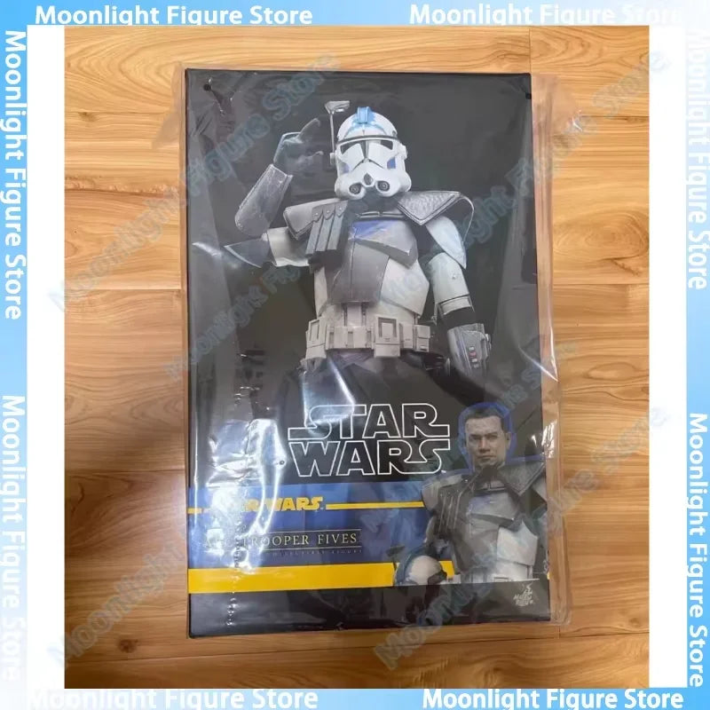 In Stock 100% Original HotToys TMS132 Star Wars ARC Trooper Fives 1/6 Anime Action Figure Toy Gift Model Collection