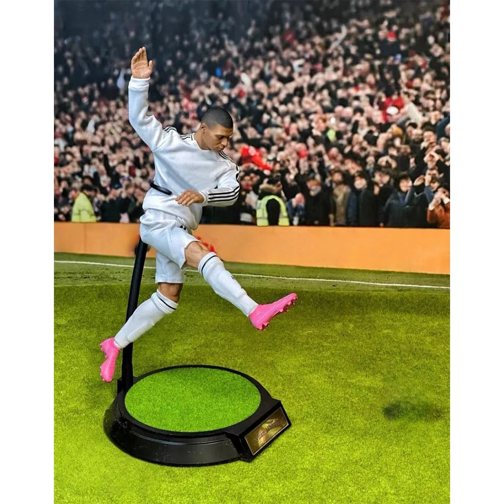 1/6 Kylian Mbappe Action Figures Deluxe Soccer Star Model With Custom Head Sculpt Collectible Children's Toy Birthday Gifts