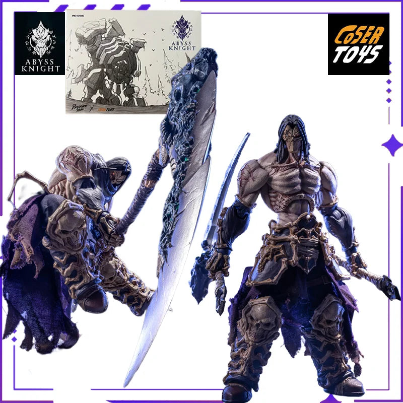 New Magic Fire Studio COSERTOYS OriginalDark Bloodline Abyss Knight 1/12 Mobile Doll Handmade Model Toy Collection Gift in Stock