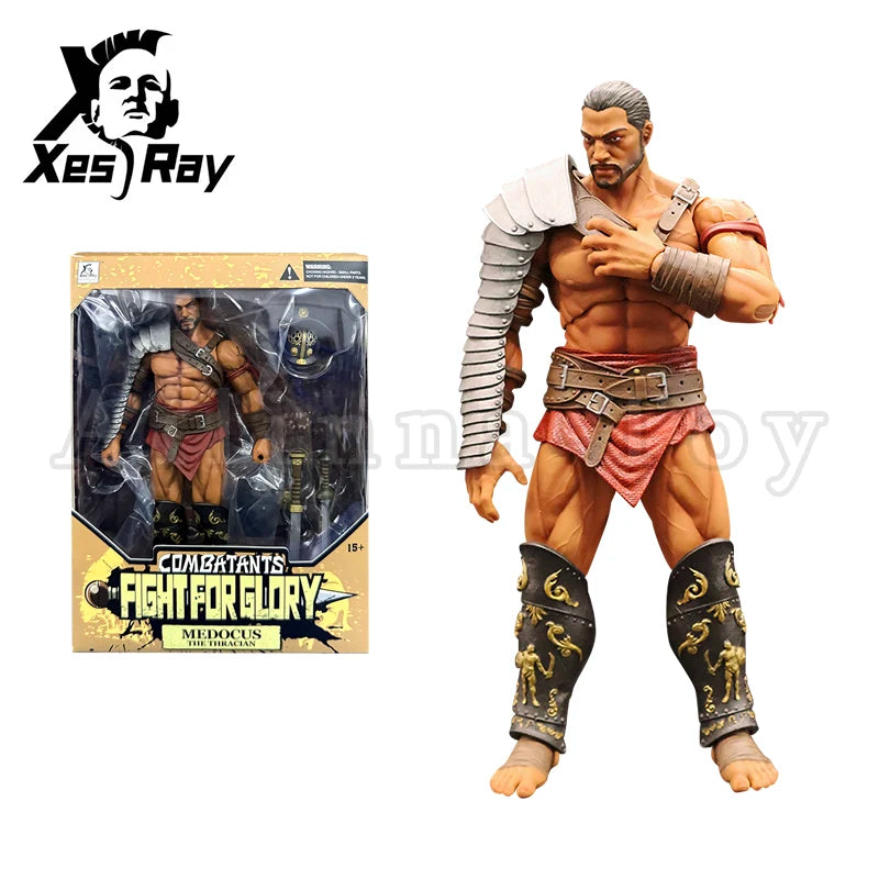 XesRay Fight For Glory 1/12 Action Figure Combatants Wave 6 Medocus The Thracian Anime Model For Gift
