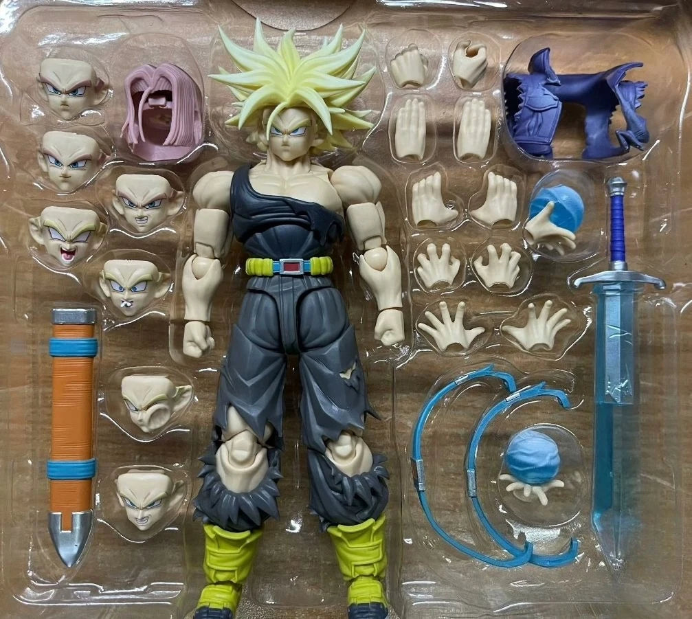 In Stock Dragon Ball Trunks 06A 06B Movable Doll Model Collectible Gift