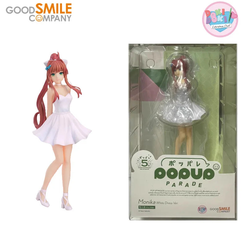 Good Smile Genuine Nendoroid Doki Doki Literature Club! Anime Figure POP UP PARADE Yuri Sayori Natsuki Monika Action Figure Toys