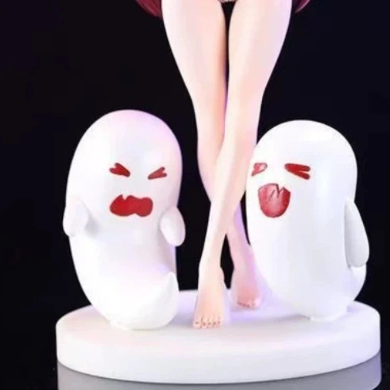 Hu Tao Bunny Girl Standing Figure Anime Game Periphery Boxed Pvc Collectible Model Desktop Ornament For Adult Collectors