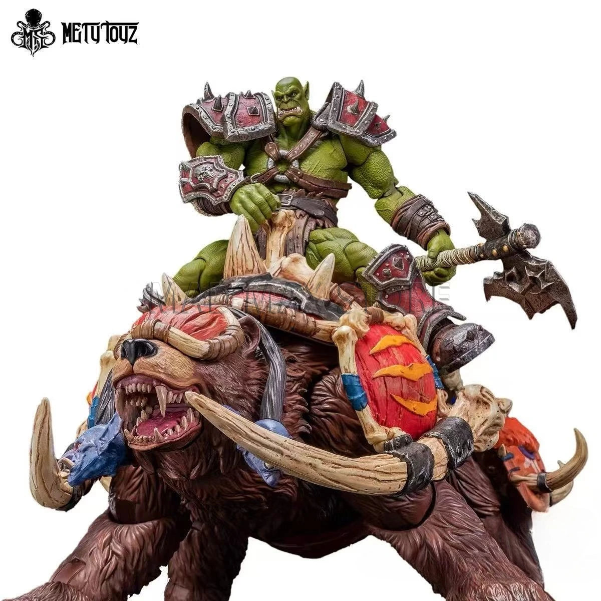 In-stock  Mety Toyz Armored Giant Bear Collection Limited Ver. Mount Model Action Model Collectible Figure Toys